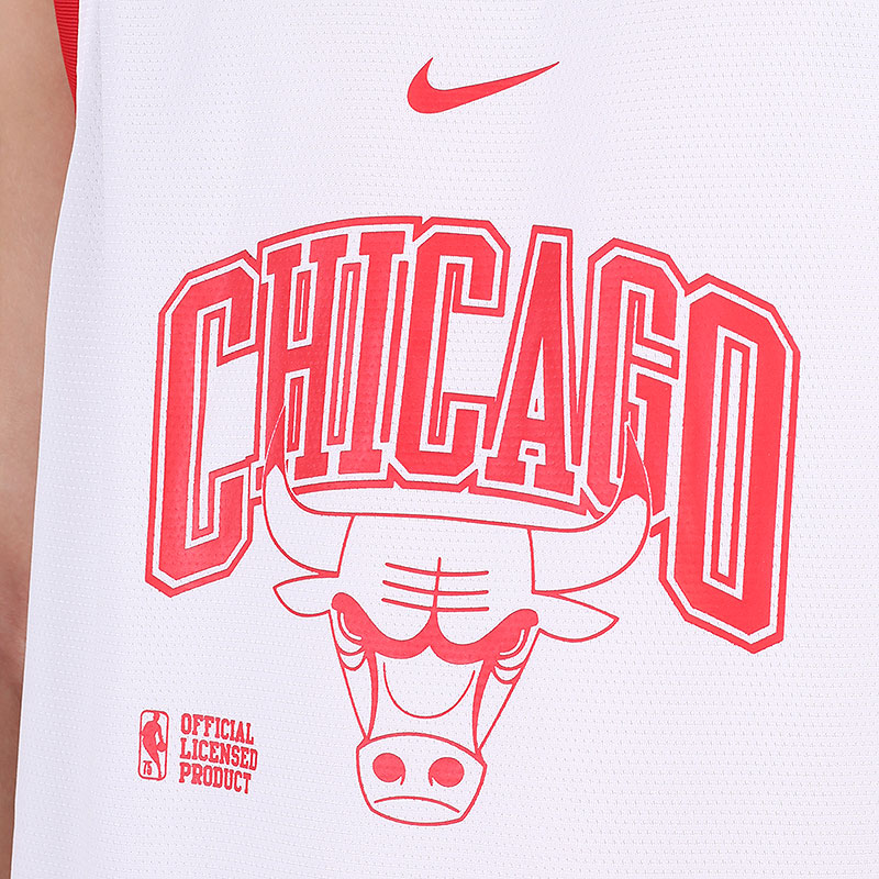 мужская белая майка Nike Chicago Bulls Courtside DNA NBA Tank DB1270-100 - цена, описание, фото 2